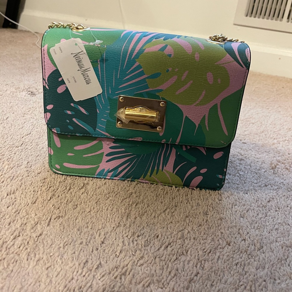 Tropical neiman Marcus purse